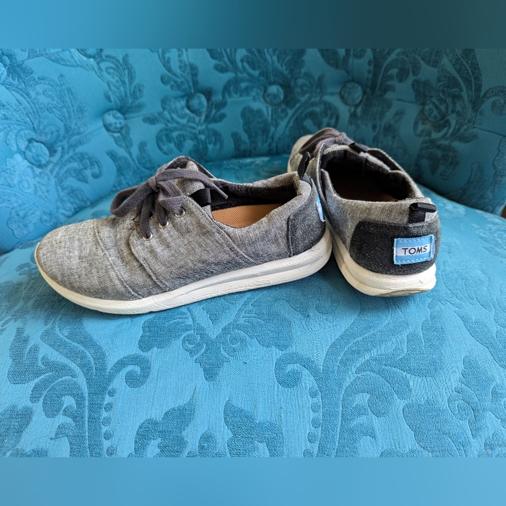Tom's Grey Canvas Sneakers